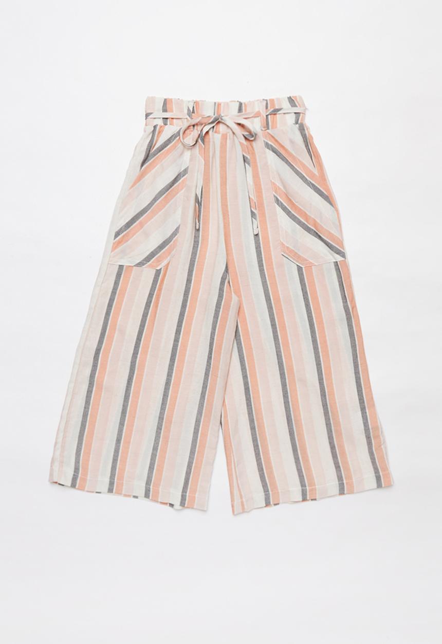 Superbalist - Woven striped culottes - multi