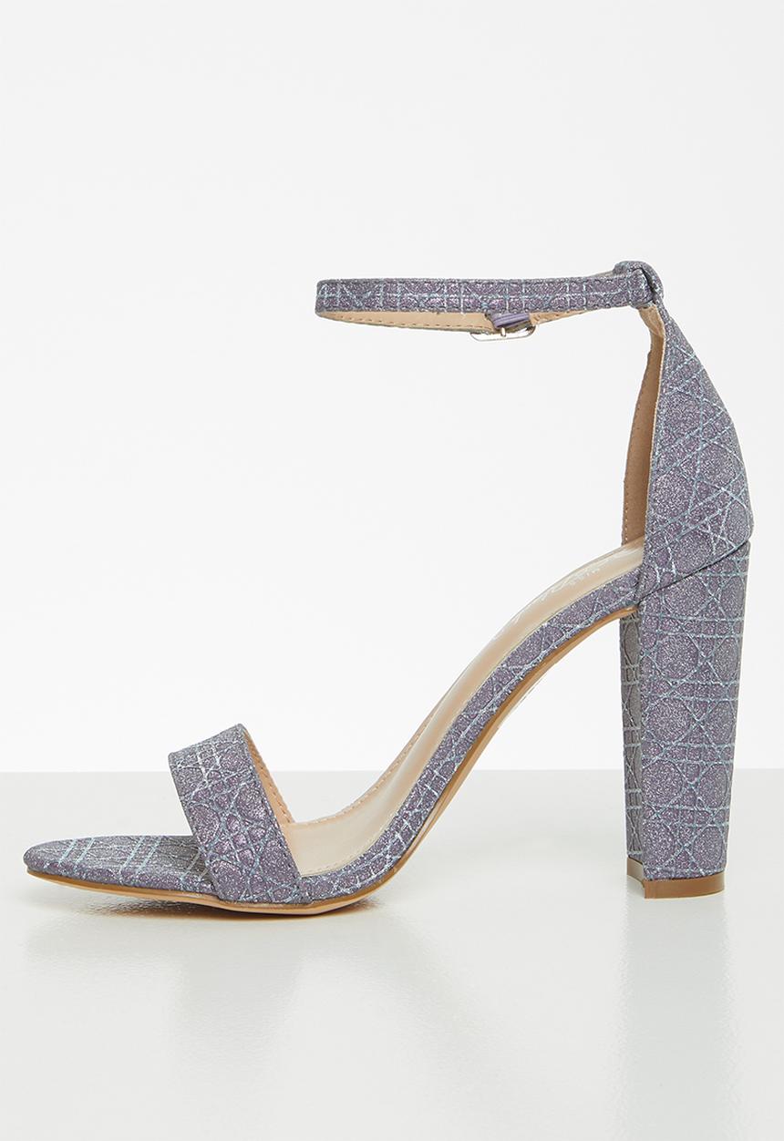 Miss Black - Bublia heel - purple