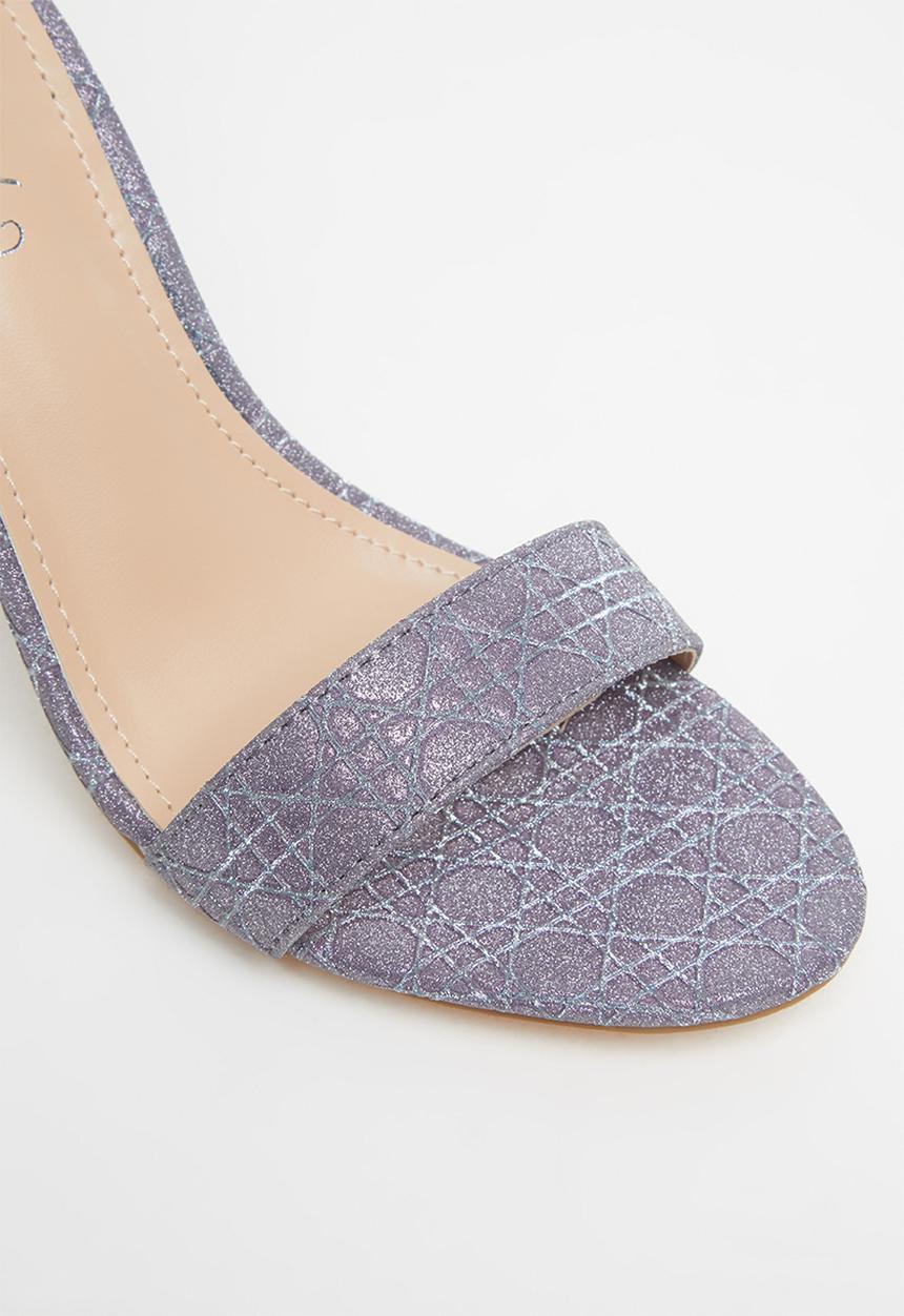 Miss Black - Bublia heel - purple