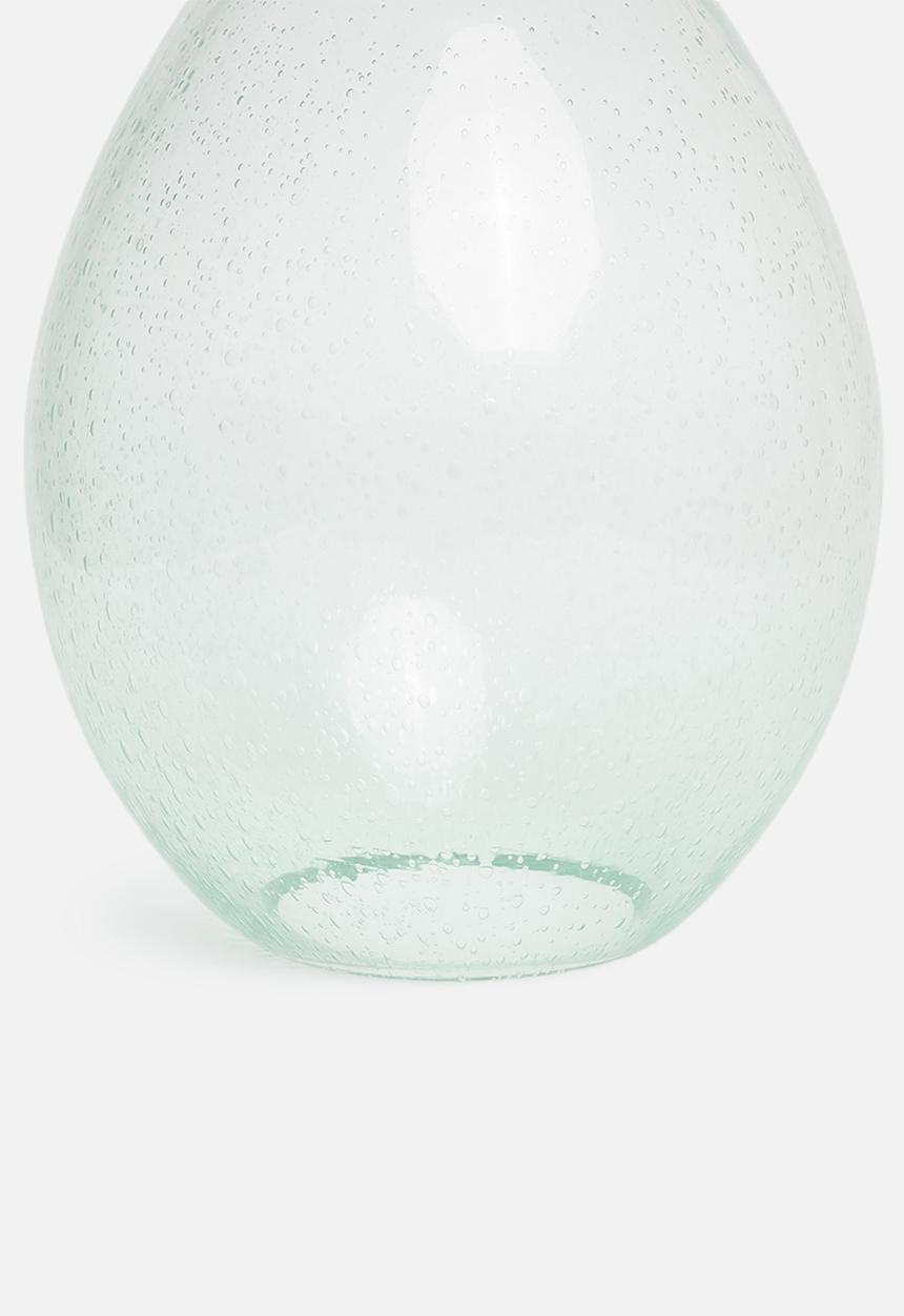 Sixth Floor - Balloon glass lamp base - blue