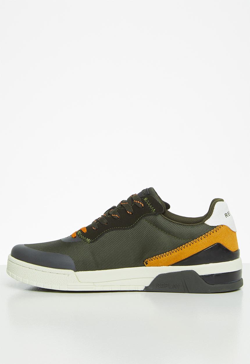 Replay - Astro blossom - army green