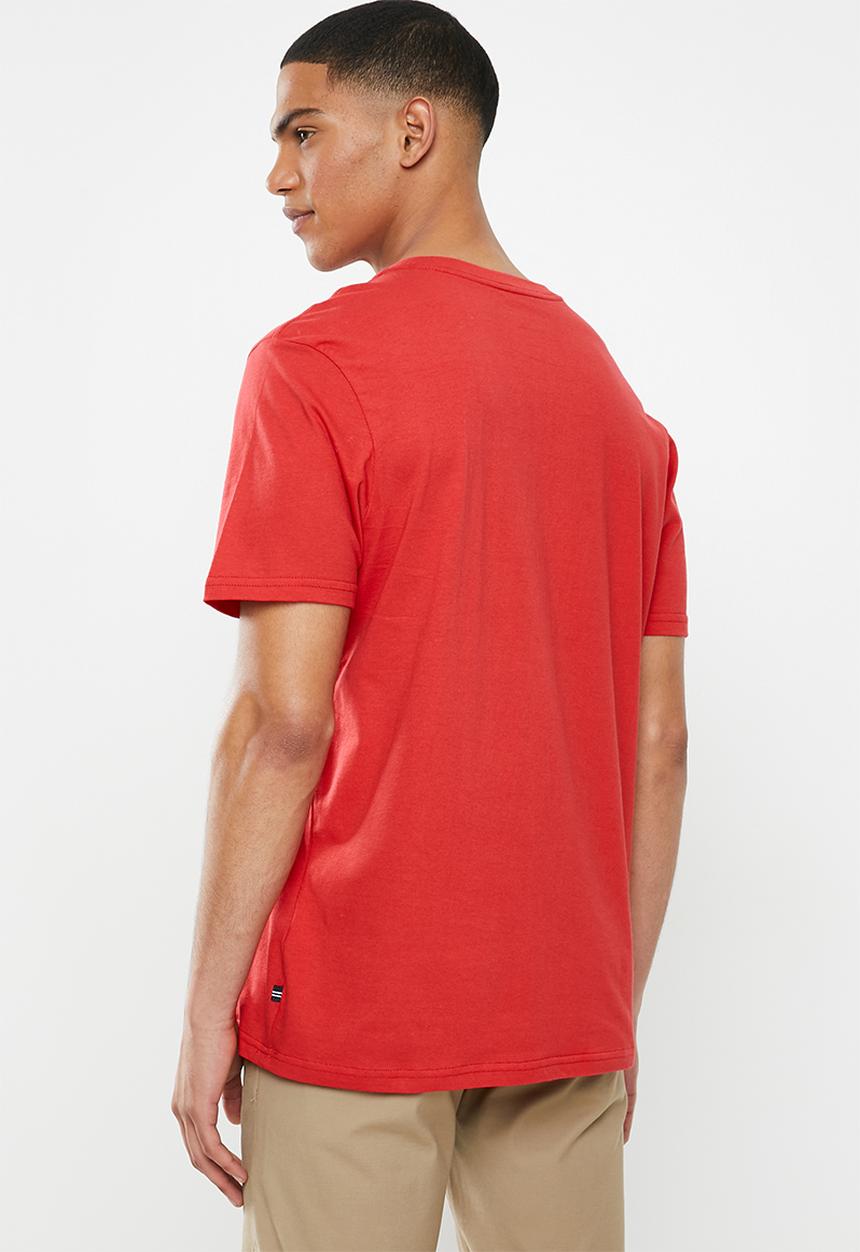 Nautica - New york sailing crew tee - red