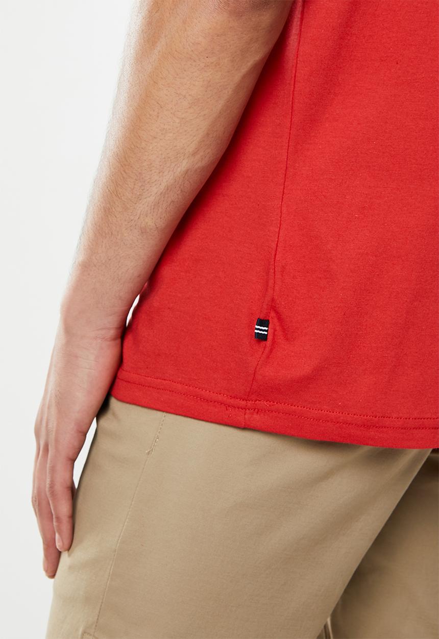 Nautica - New york sailing crew tee - red