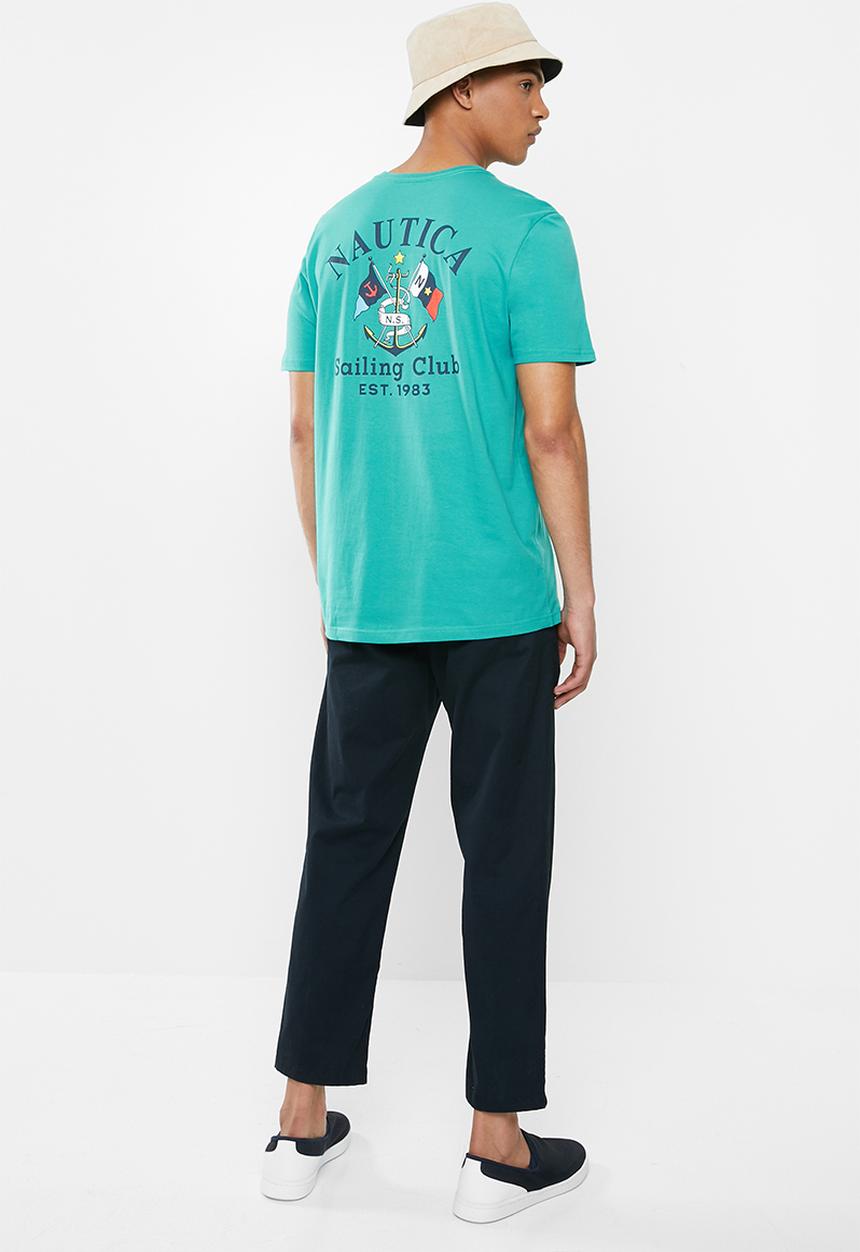 Nautica - Sailing club tee - green