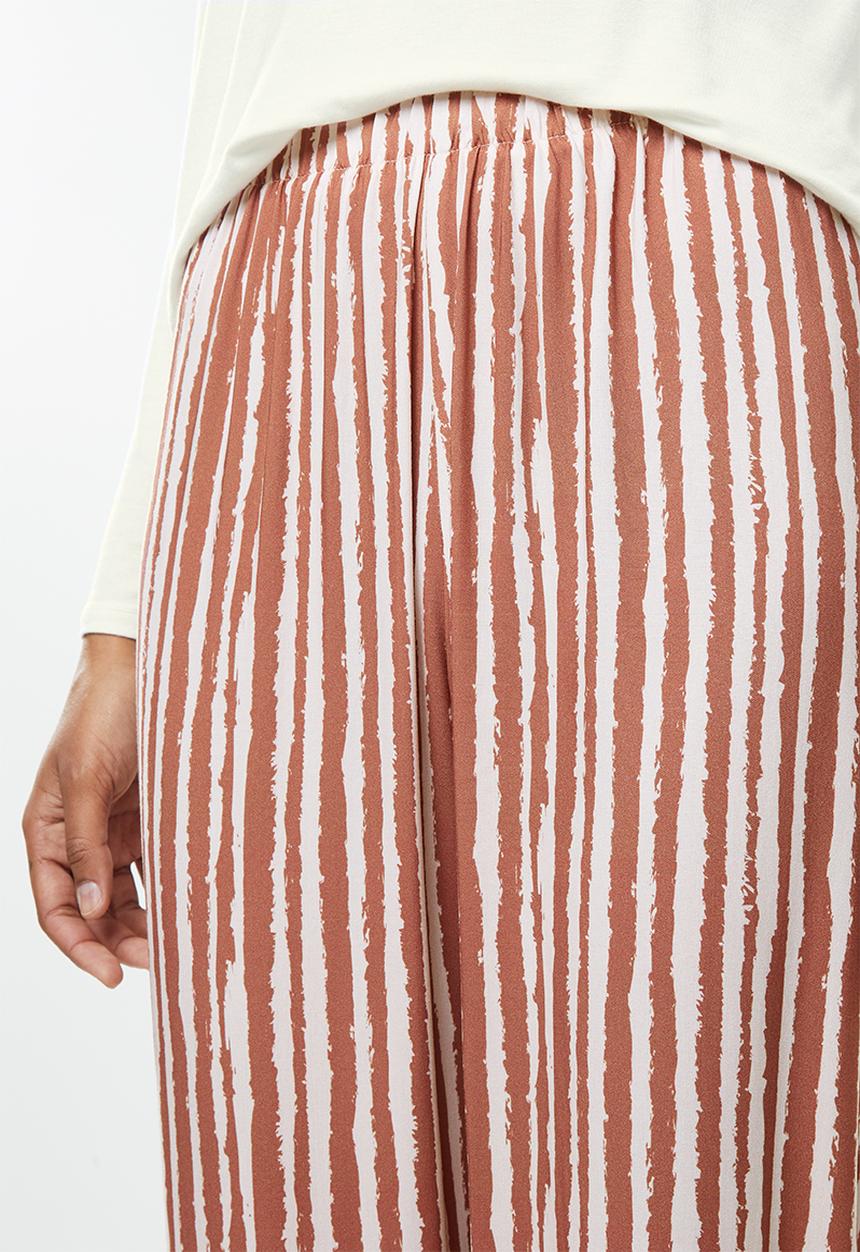 Superbalist - Sleep long sleeve fitted top & pants set - cream & pink 