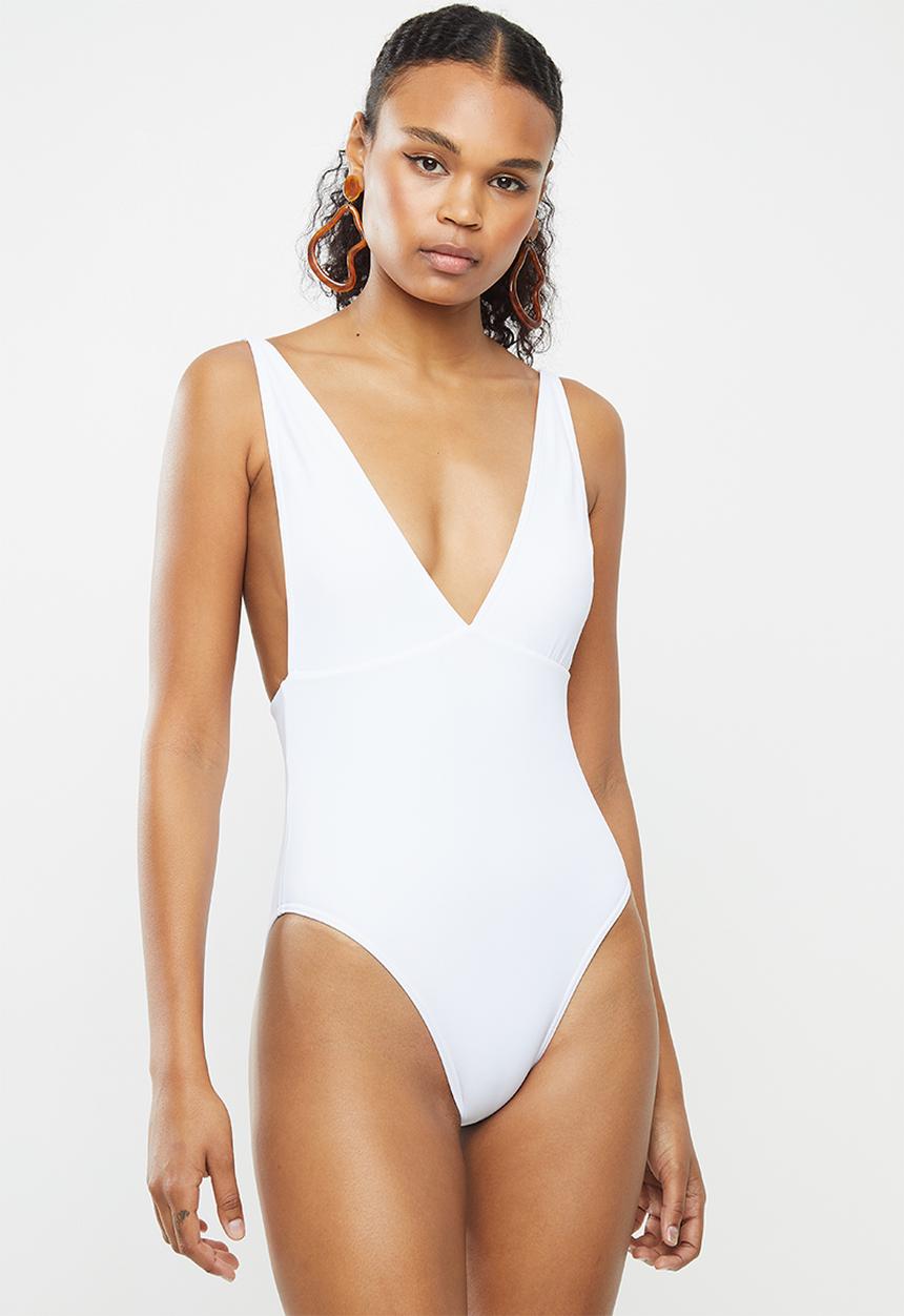 BeachCult - Helena one piece - white