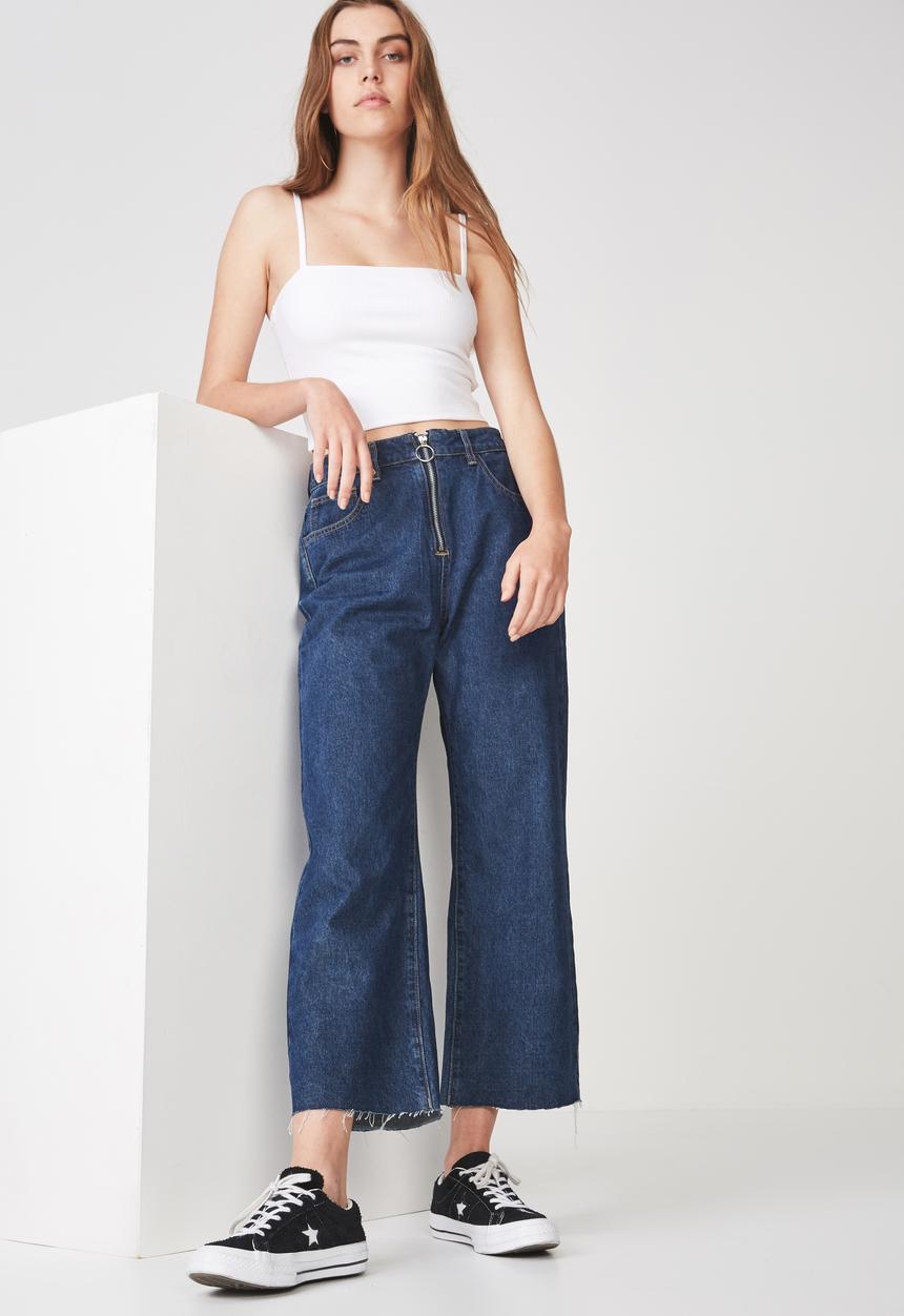 Factorie - Ribbing cami - white