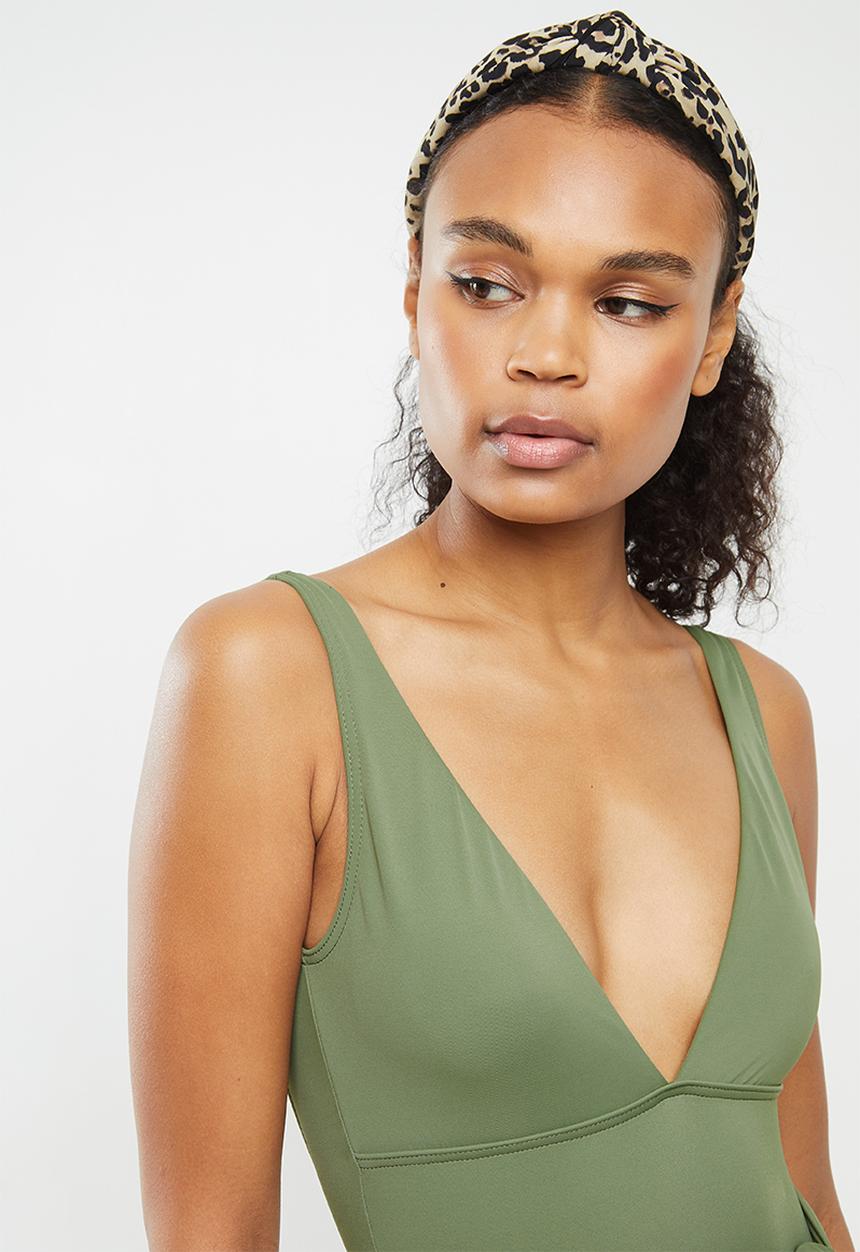 BeachCult - Amara one piece - green