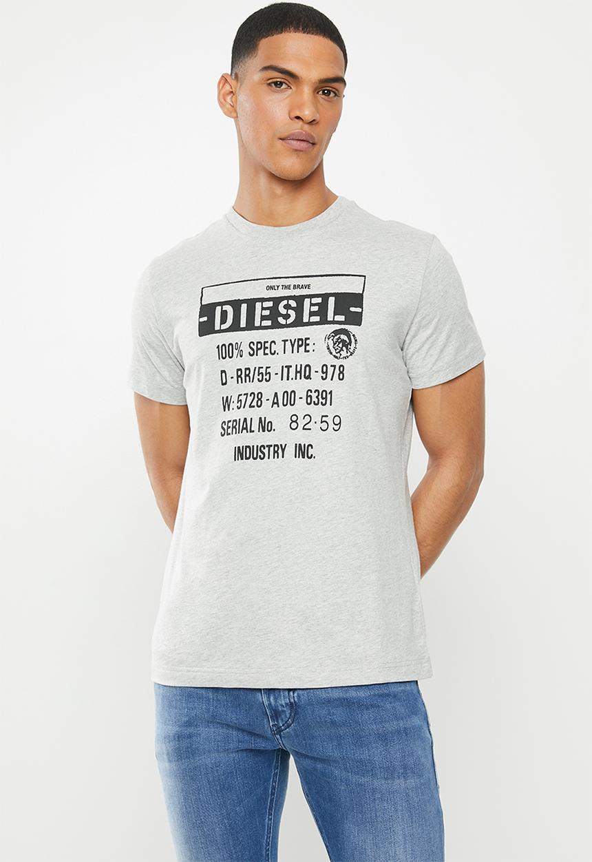 Diesel  - T-Diego-s1 T-shirt - grey