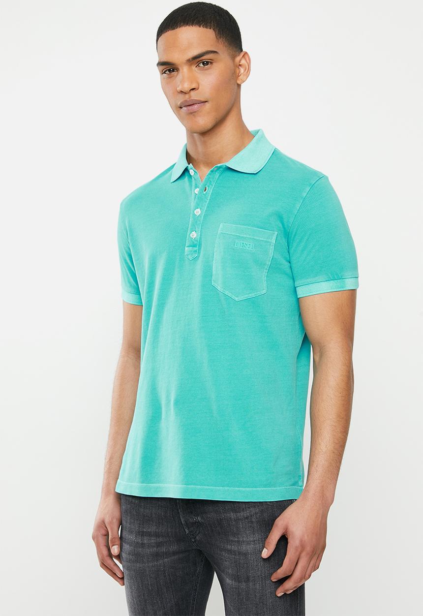Diesel  - T-Kal-2 polo shirt - teal