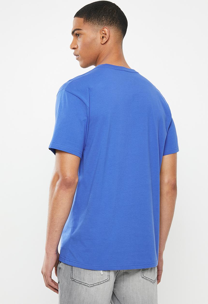 Vans - Left chest logo tee - blue
