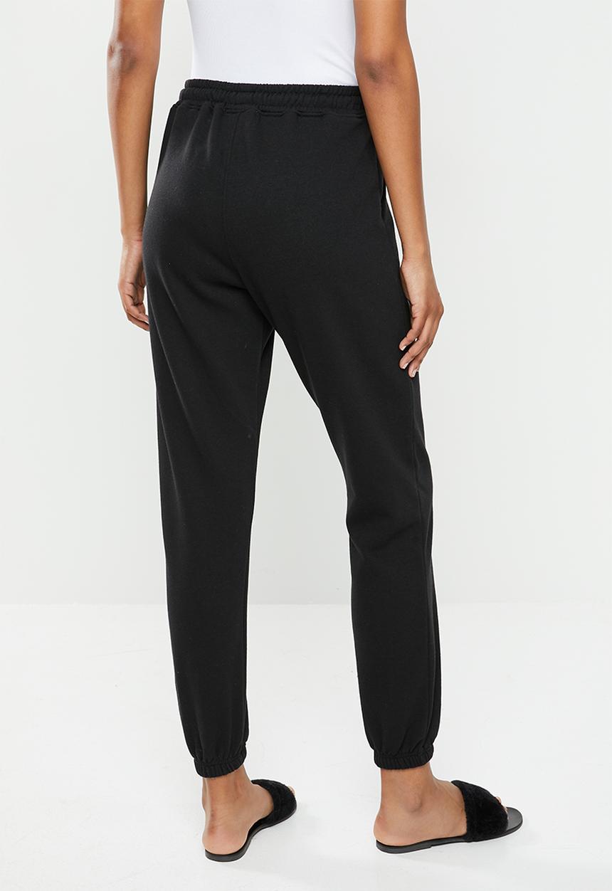 Missguided - Oversized 90s jogger - black