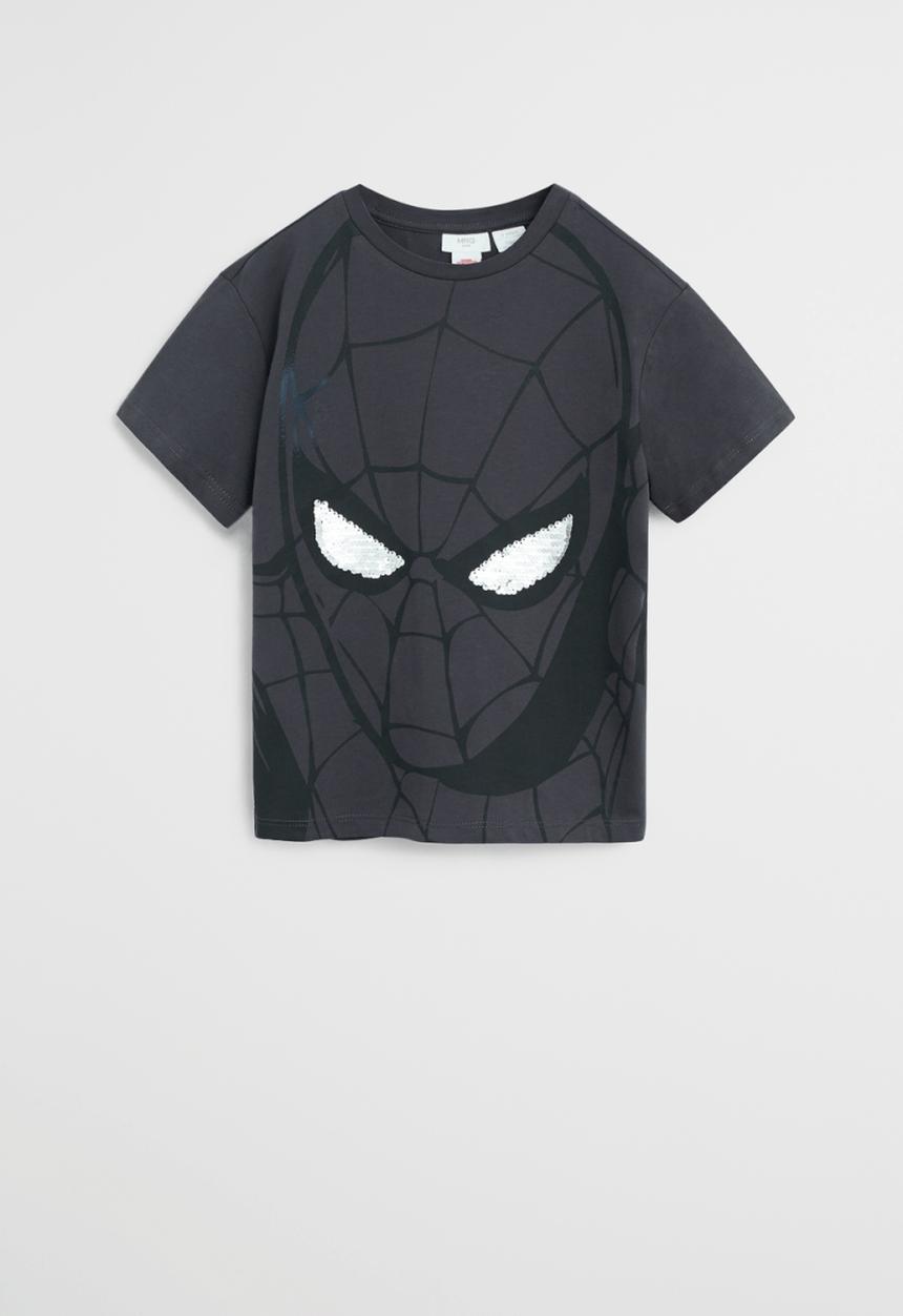 MANGO - T-shirt super  - anthracite