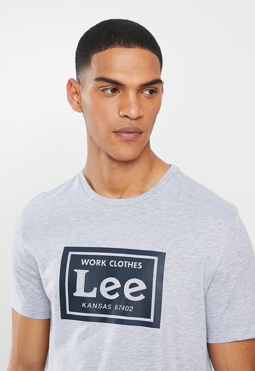 Lee  - Lee kansas tee - grey