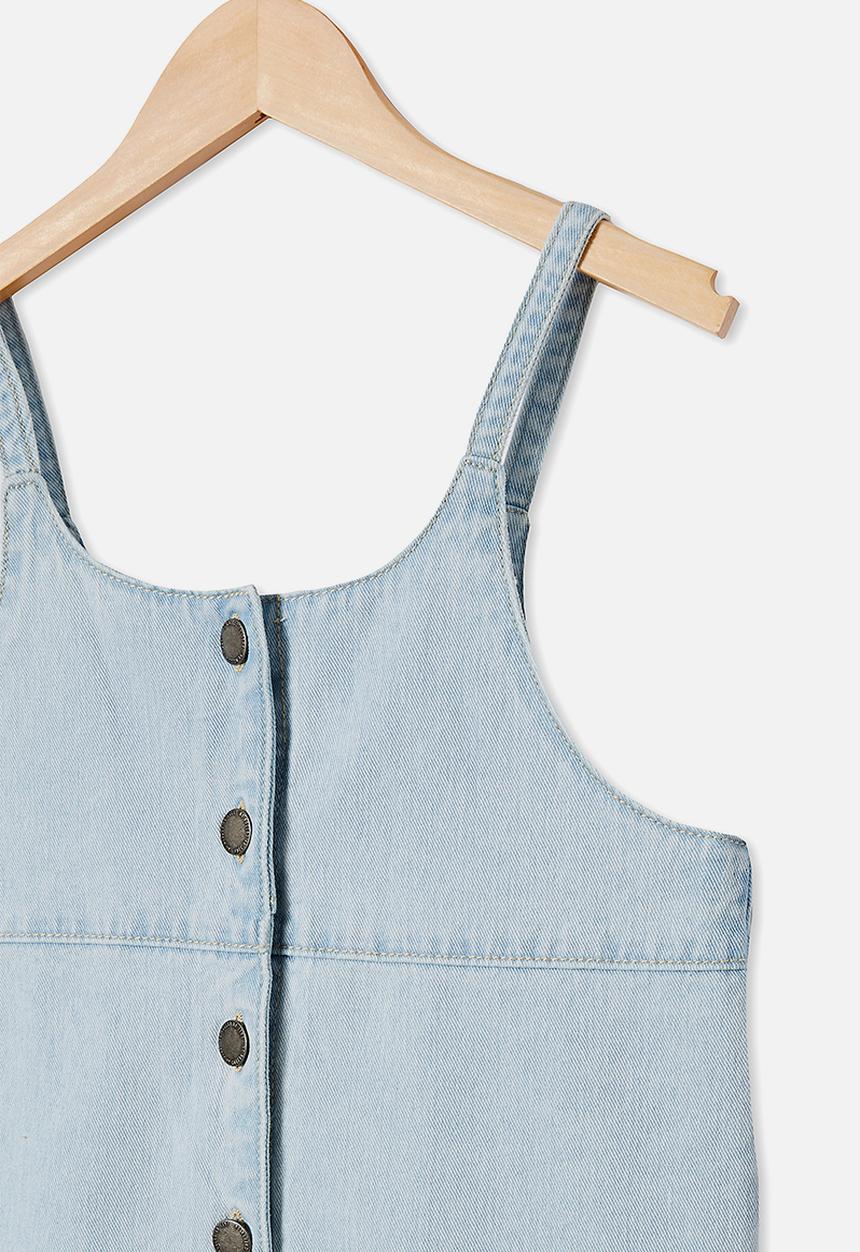 Free by Cotton On - Willow dress - blue