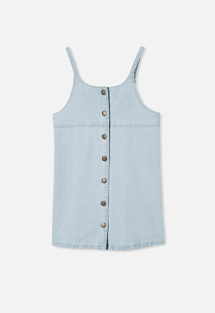 Free by Cotton On - Willow dress - blue
