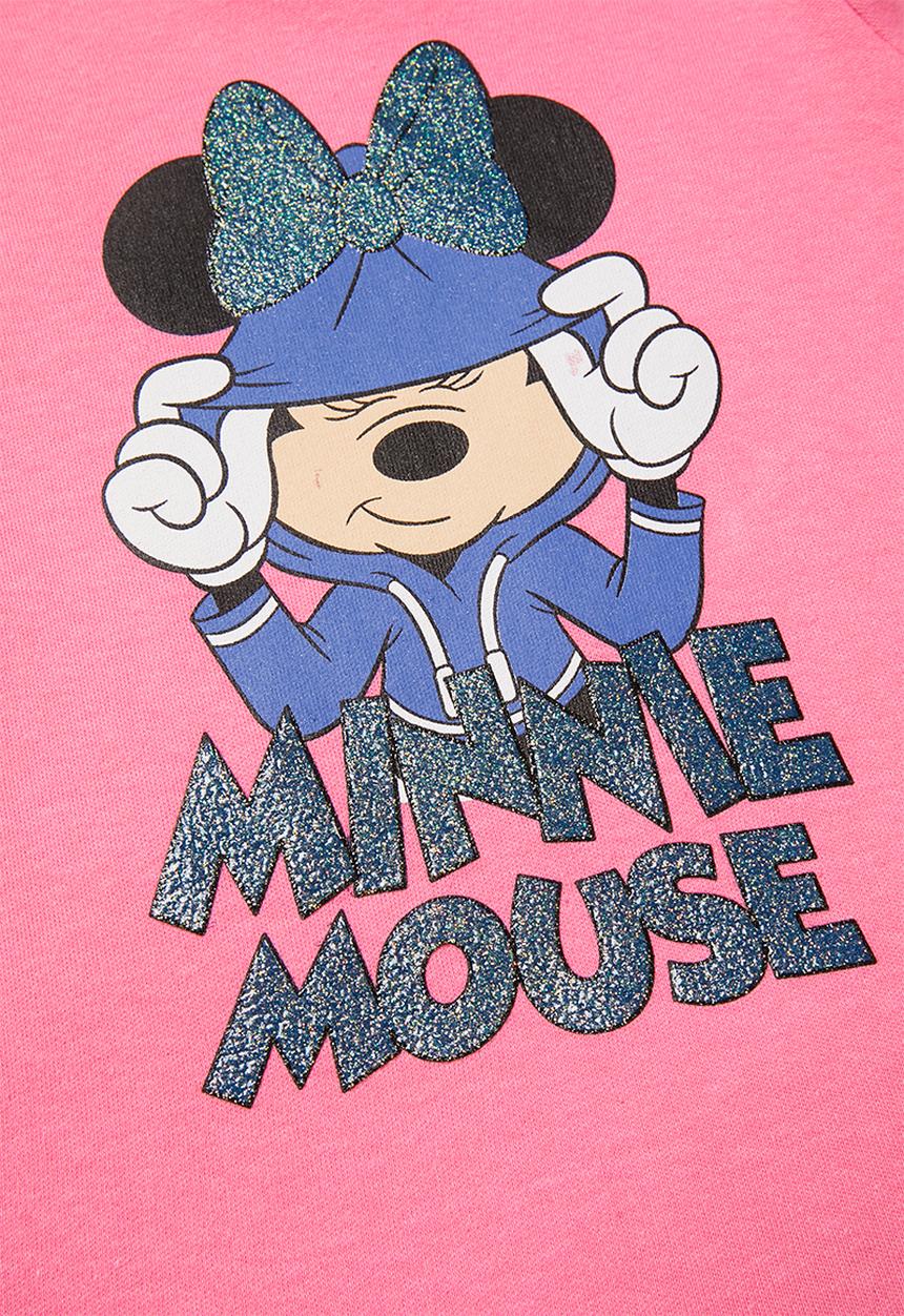 Pop Candy - Minnie Mouse hi low tee - pink