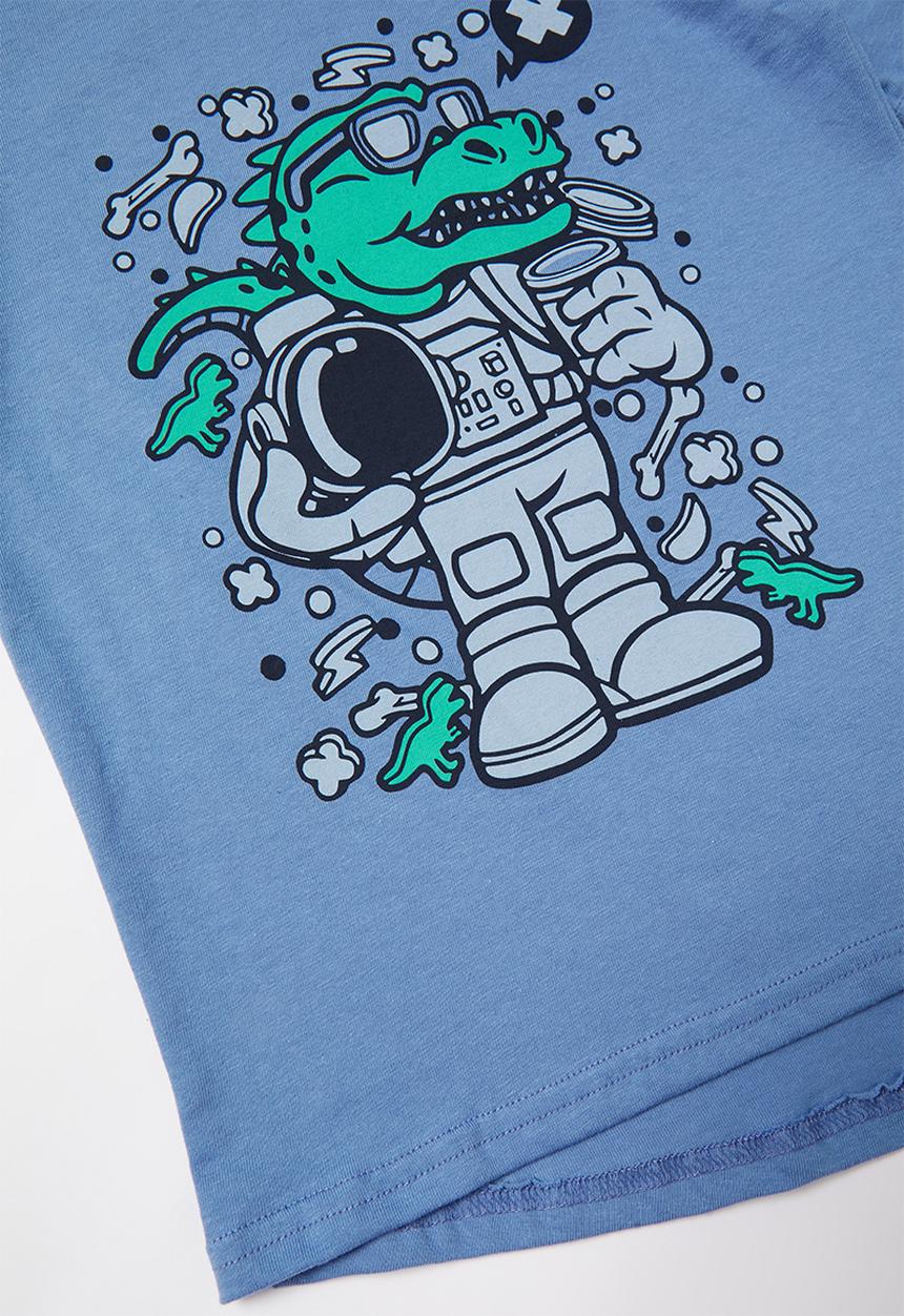Pop Candy - Styled tee - blue