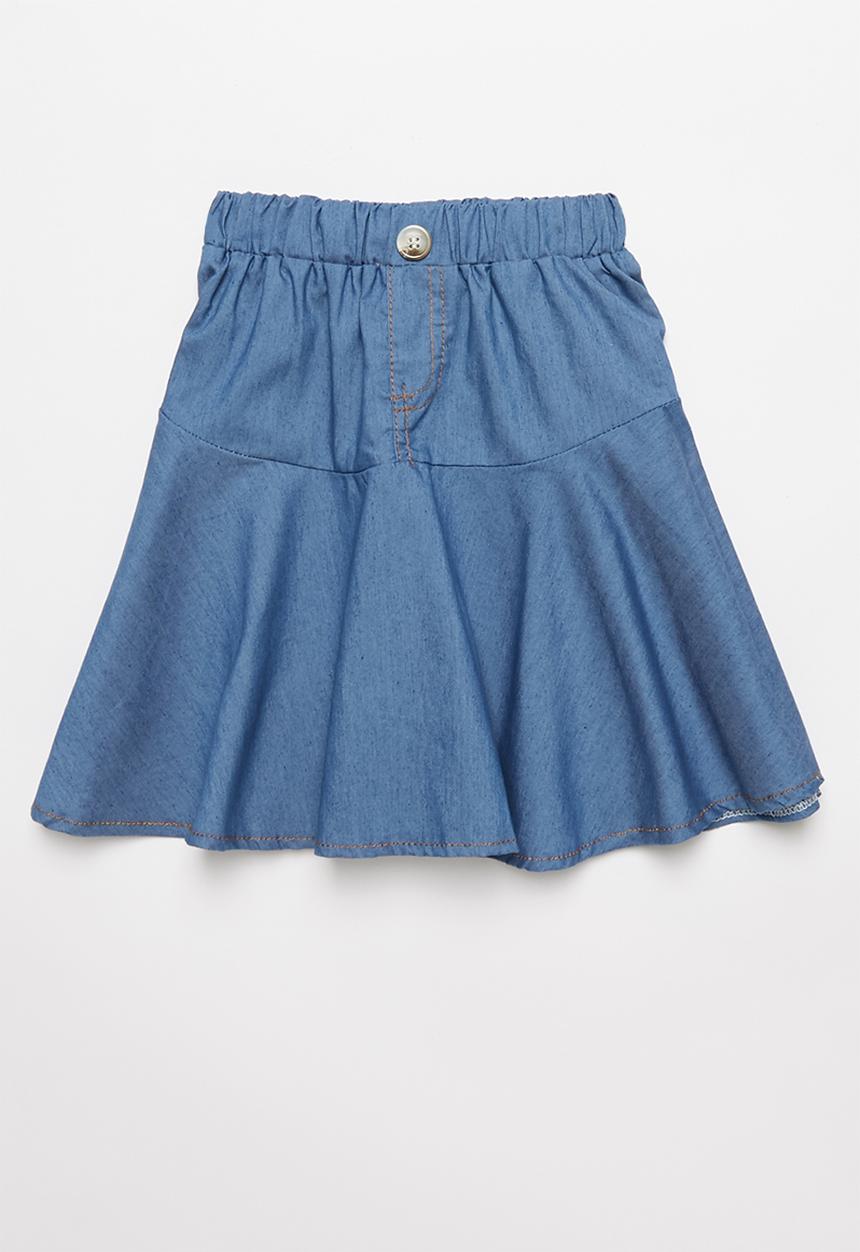 Pop Candy - Girls flare skirt - blue