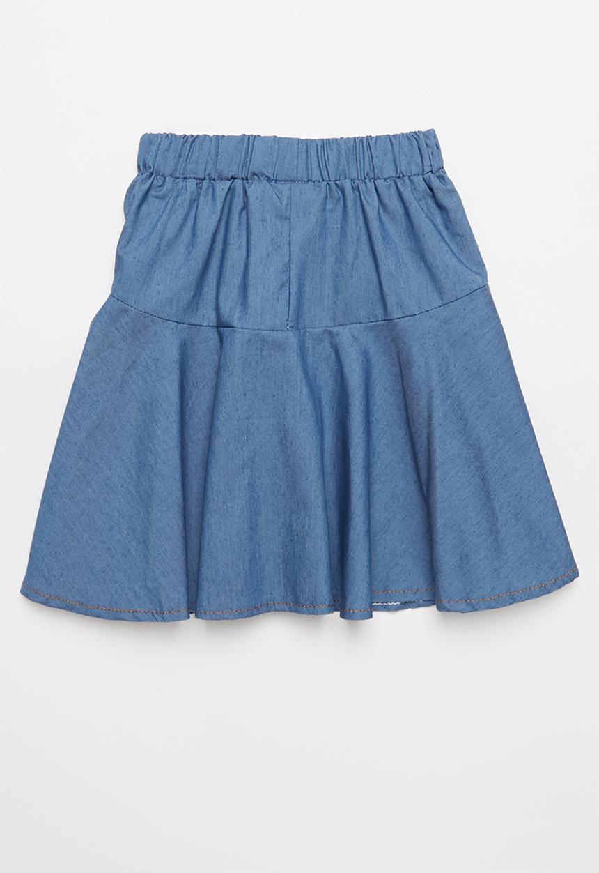 Pop Candy - Girls flare skirt - blue