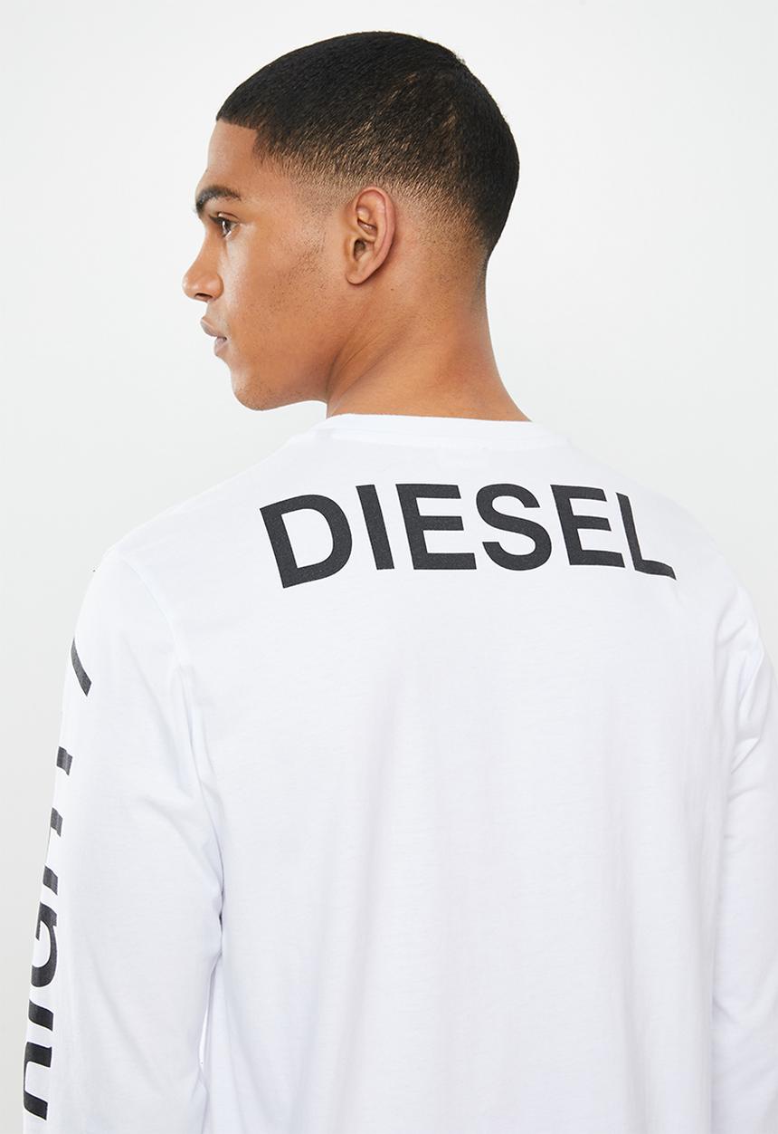Diesel  - T-just-ls-t14 pullover -white