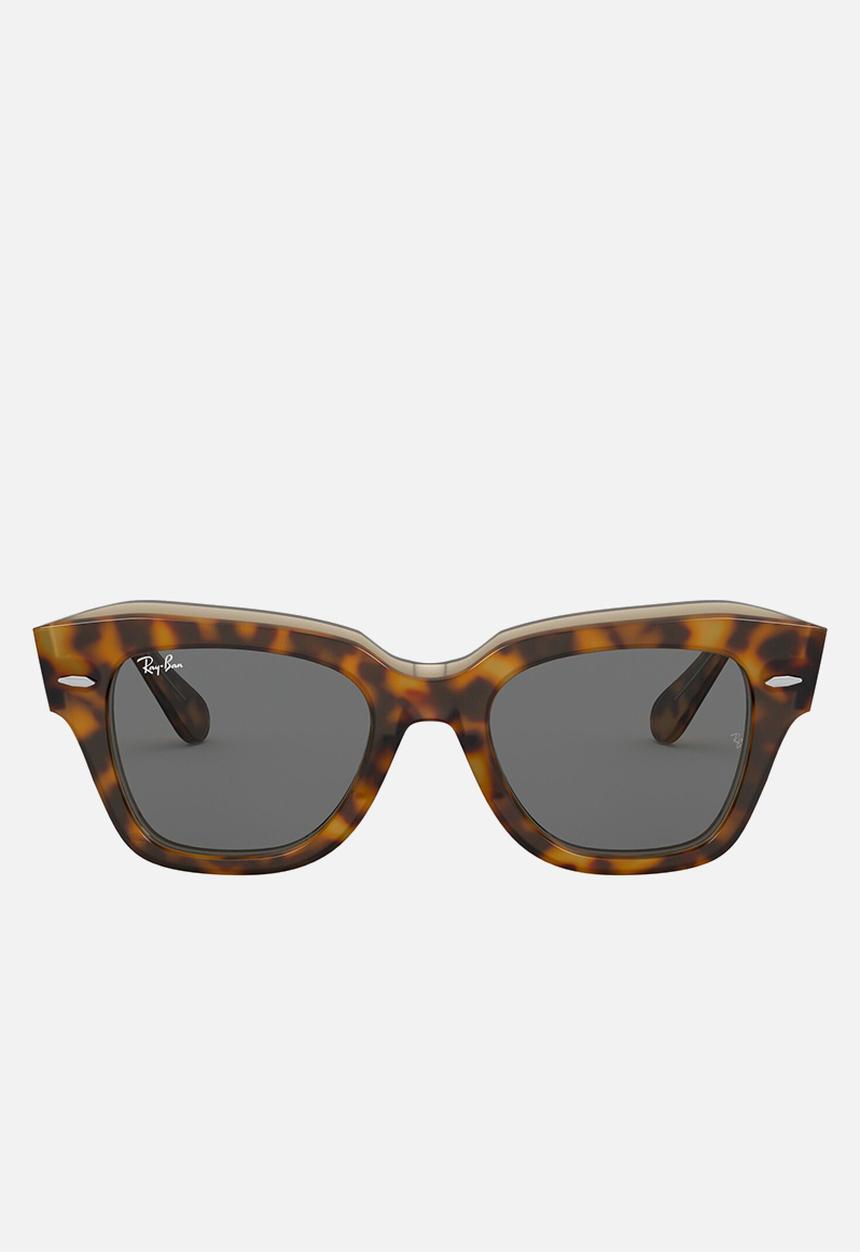 Ray-Ban - State street sunglasses 49mm - havana & grey