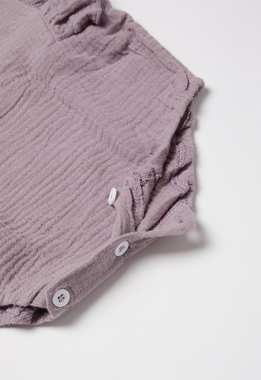 Pop Candy - Frill paysuit - purple