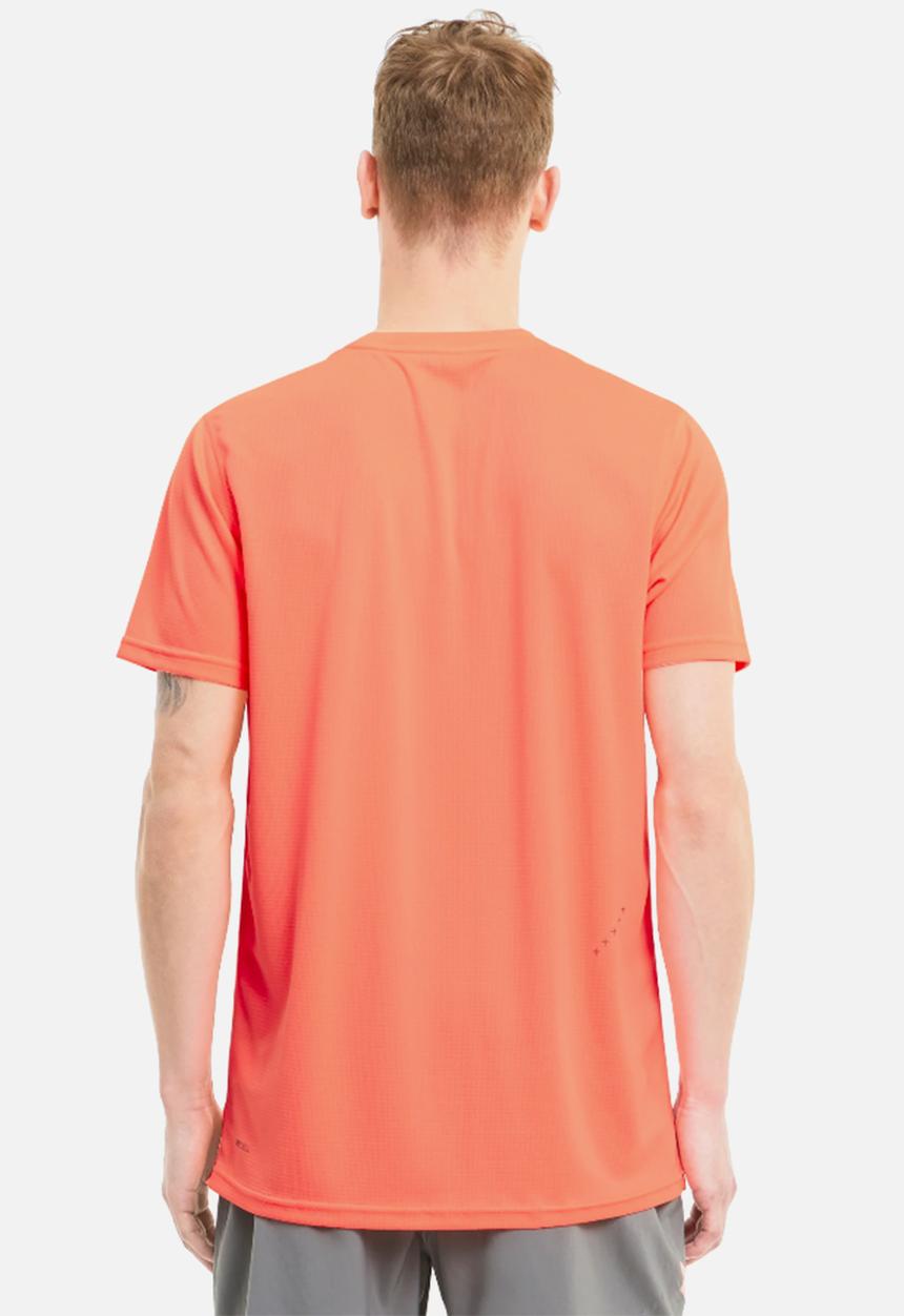 PUMA - Ignite ss tee - nrgy peach-fizzy yellow