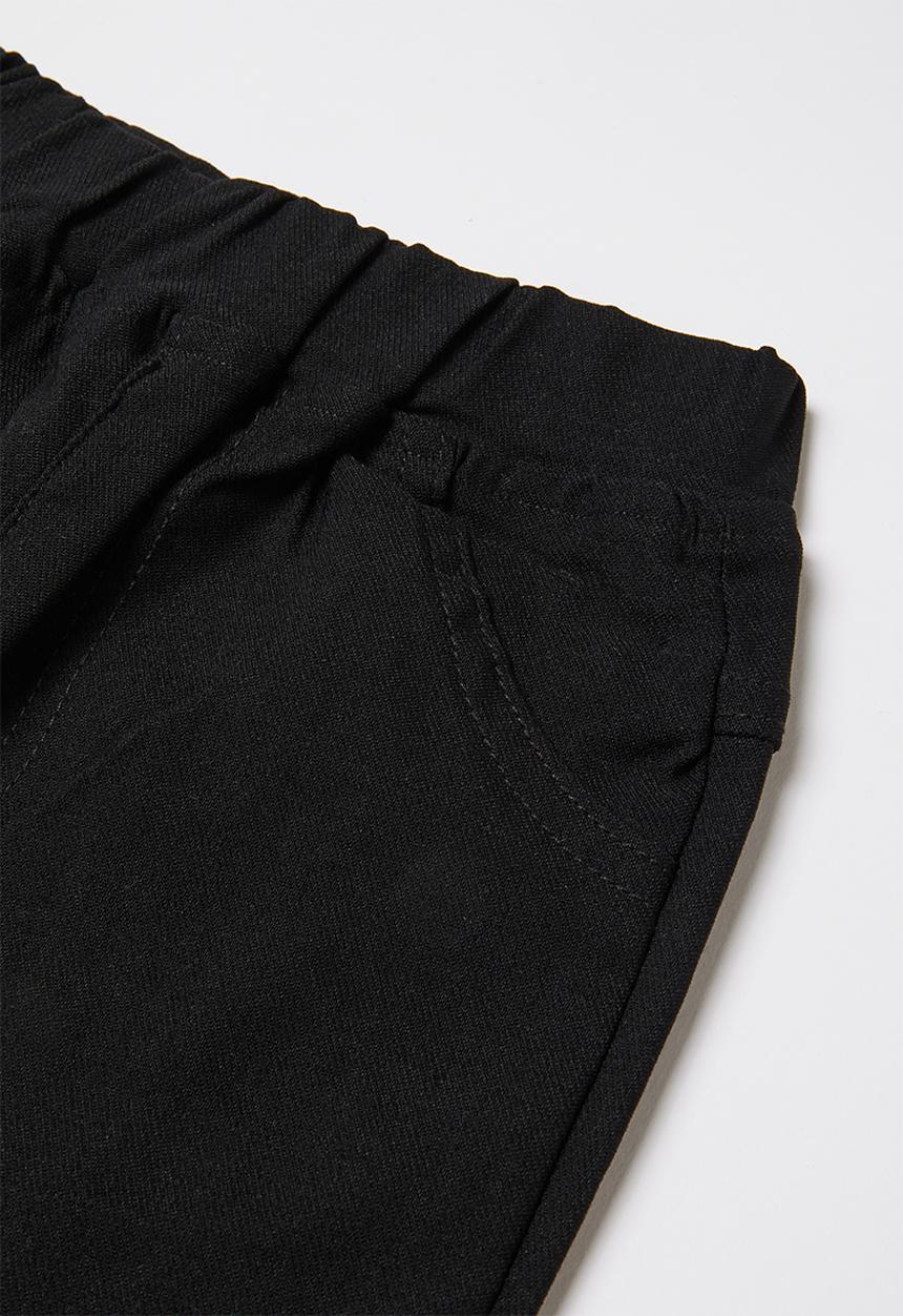 Pop Candy - Girls elasticated pant - black
