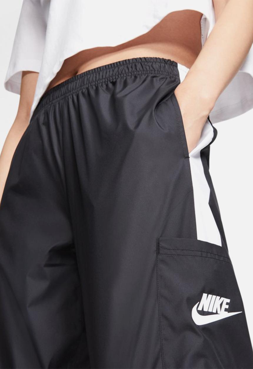 Nike - W nsw woven pant - black & white