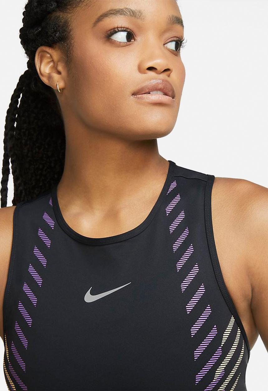 Nike - W Nike top runway gx - black/reflective