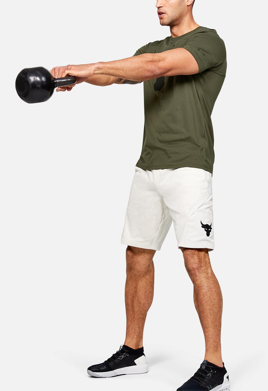 Under Armour - Project rock brahma bull short sleeve tee - green