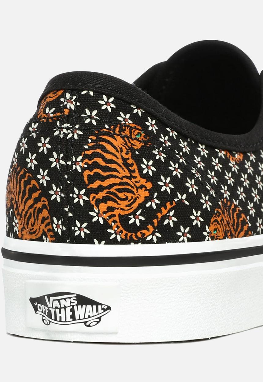 Vans - Authentic - (tiger floral) black/true white