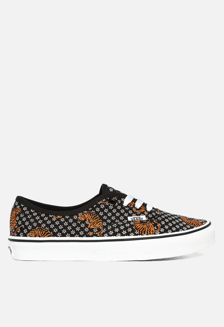 Vans - Authentic - (tiger floral) black/true white