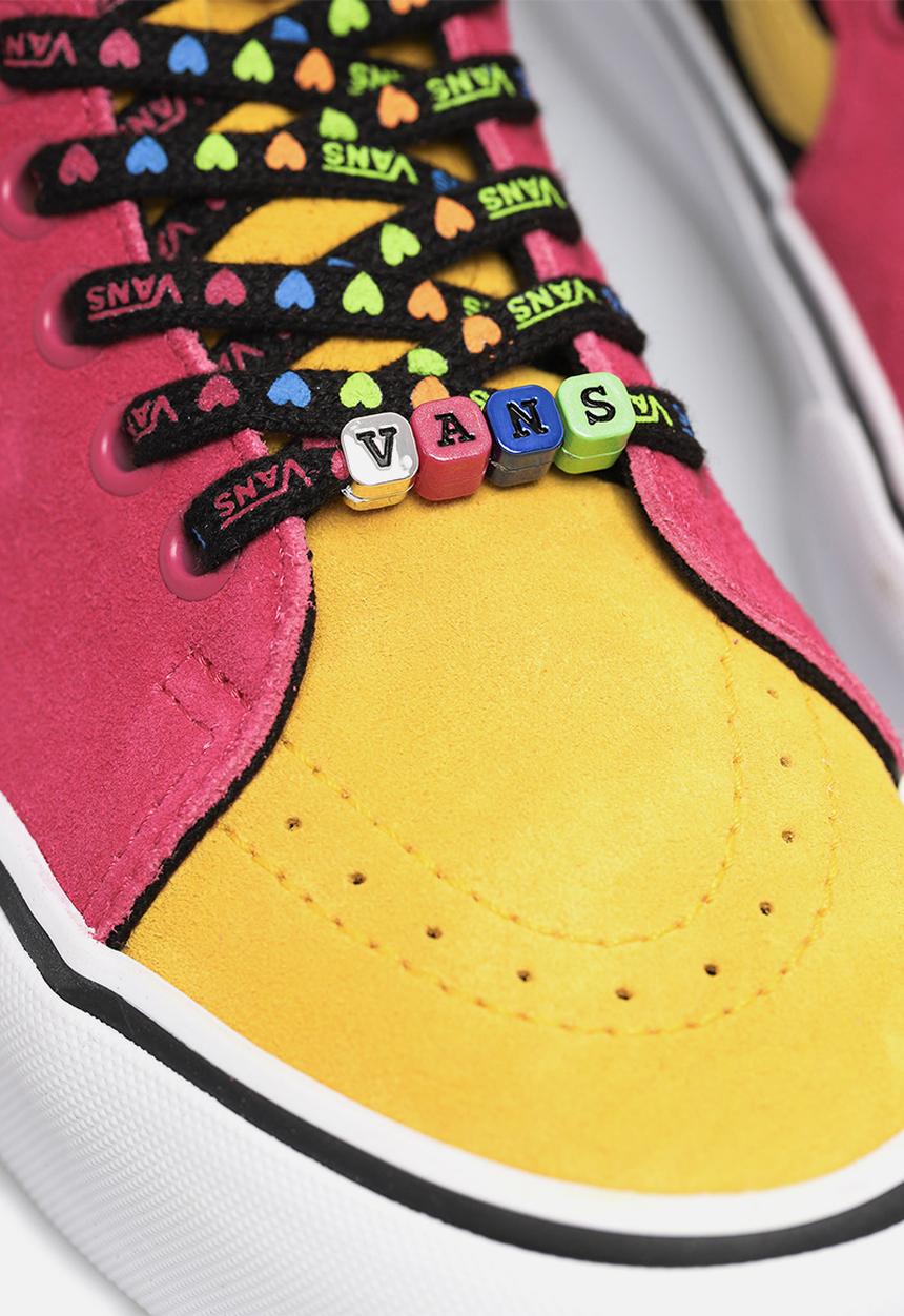 Vans - SK8-Hi platform 2.0 - (vans beads) multi/true white