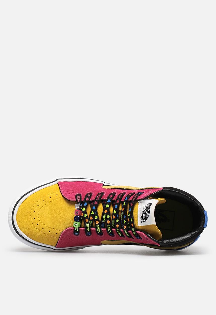 Vans - SK8-Hi platform 2.0 - (vans beads) multi/true white