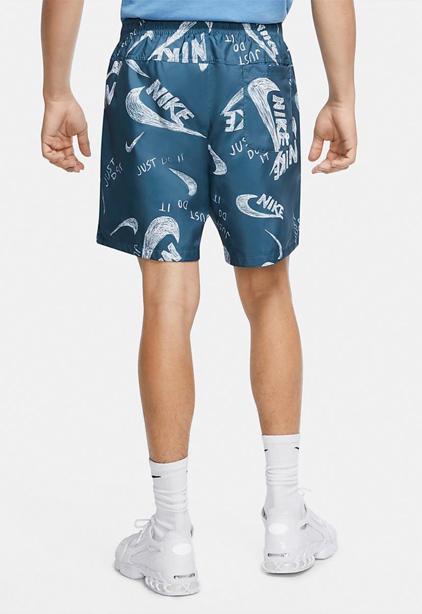 Nike - Nsw ce flow aop 1 shorts - blue