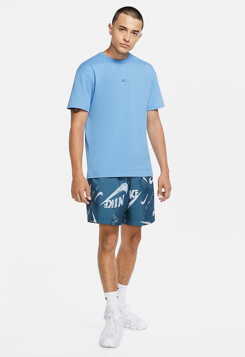 Nike - Nsw ce flow aop 1 shorts - blue