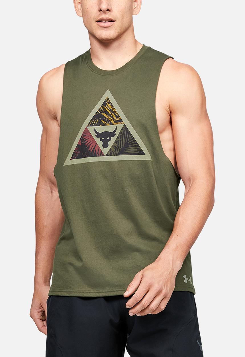 Under Armour - Project rock mana tank - green