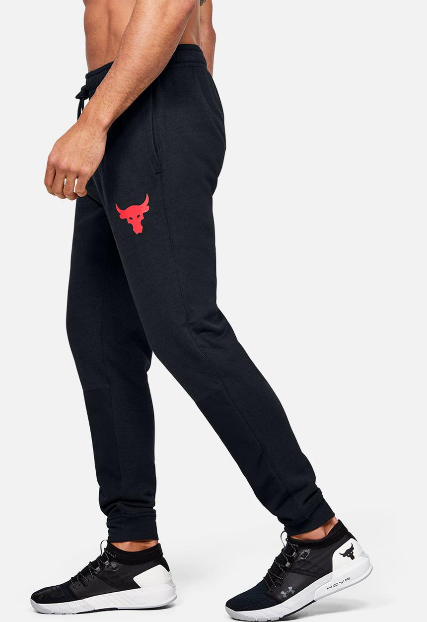 Under Armour - Project rock terry jogger - black