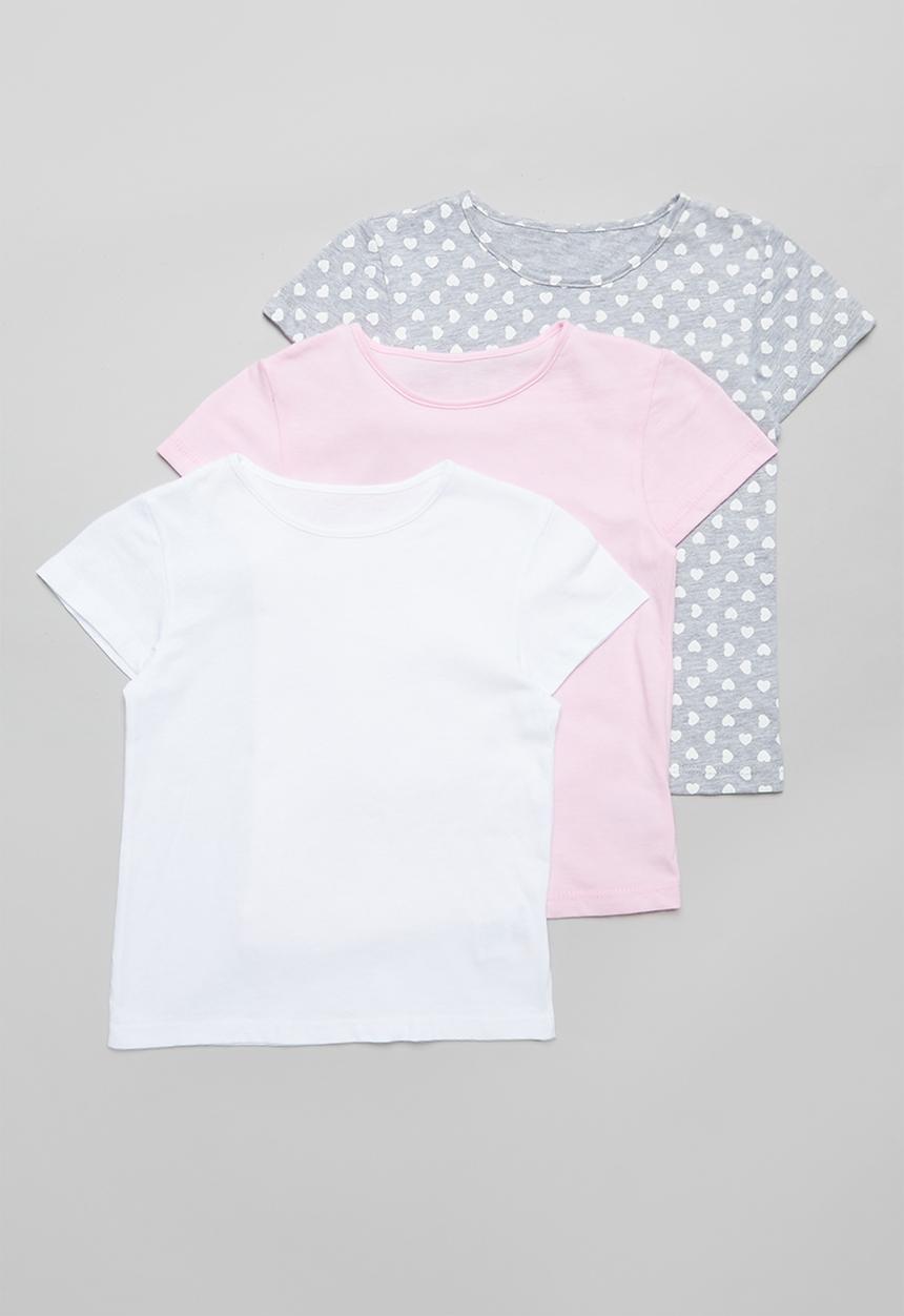 Pop Candy - Girls 3 pack tees - multi