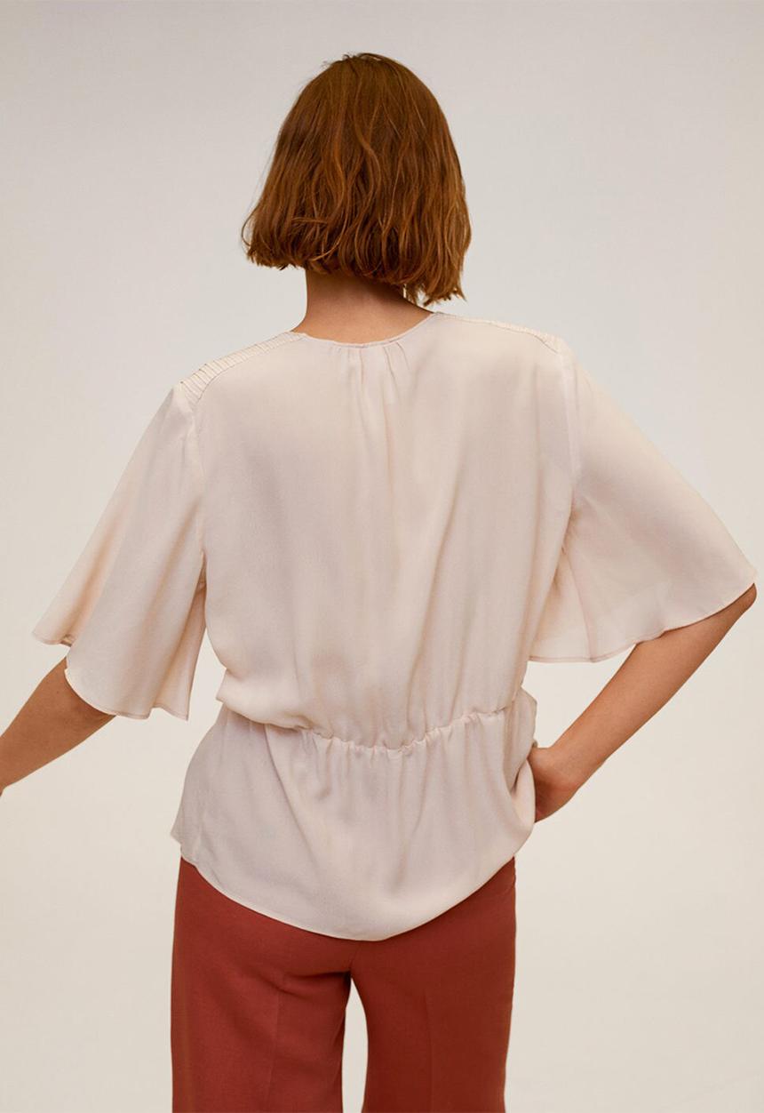 MANGO - Top rever - light/pastel pink