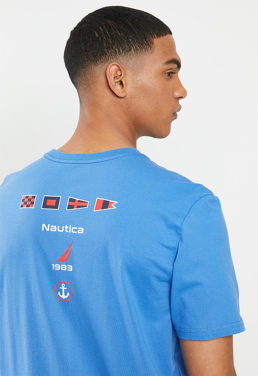 Nautica - Coastal division tee - blue