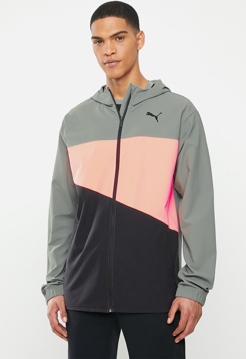 PUMA - Train vent woven jacket - mutli