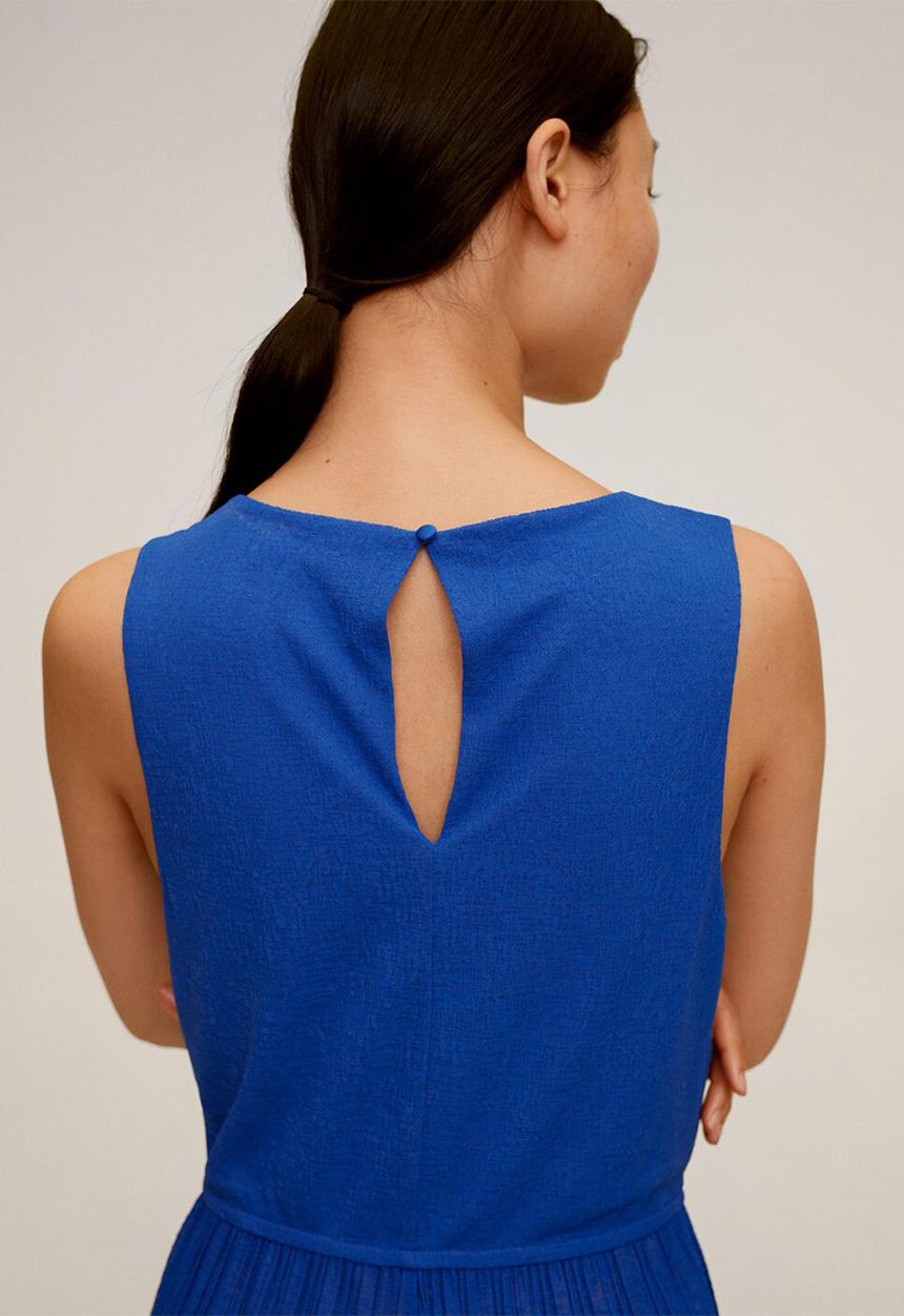 MANGO - Verdi jumpsuit - blue