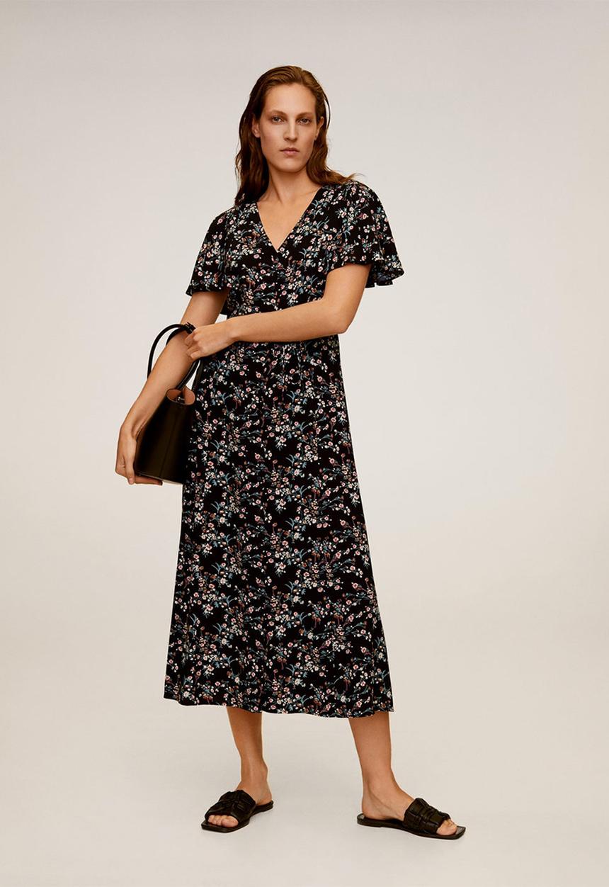 MANGO - Dress Clau - black