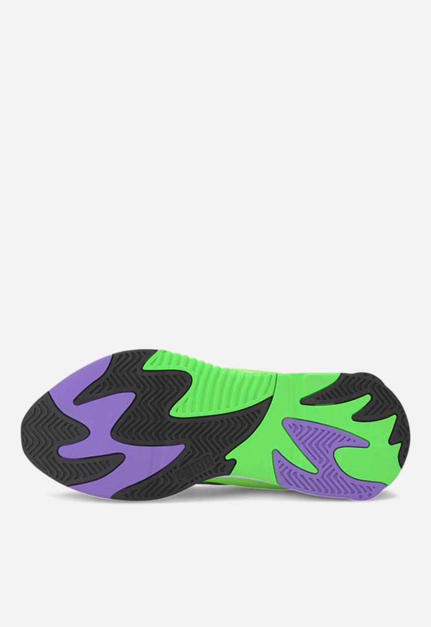 PUMA Select - RS-2K Internet Exploring - dark shadow-fluo green