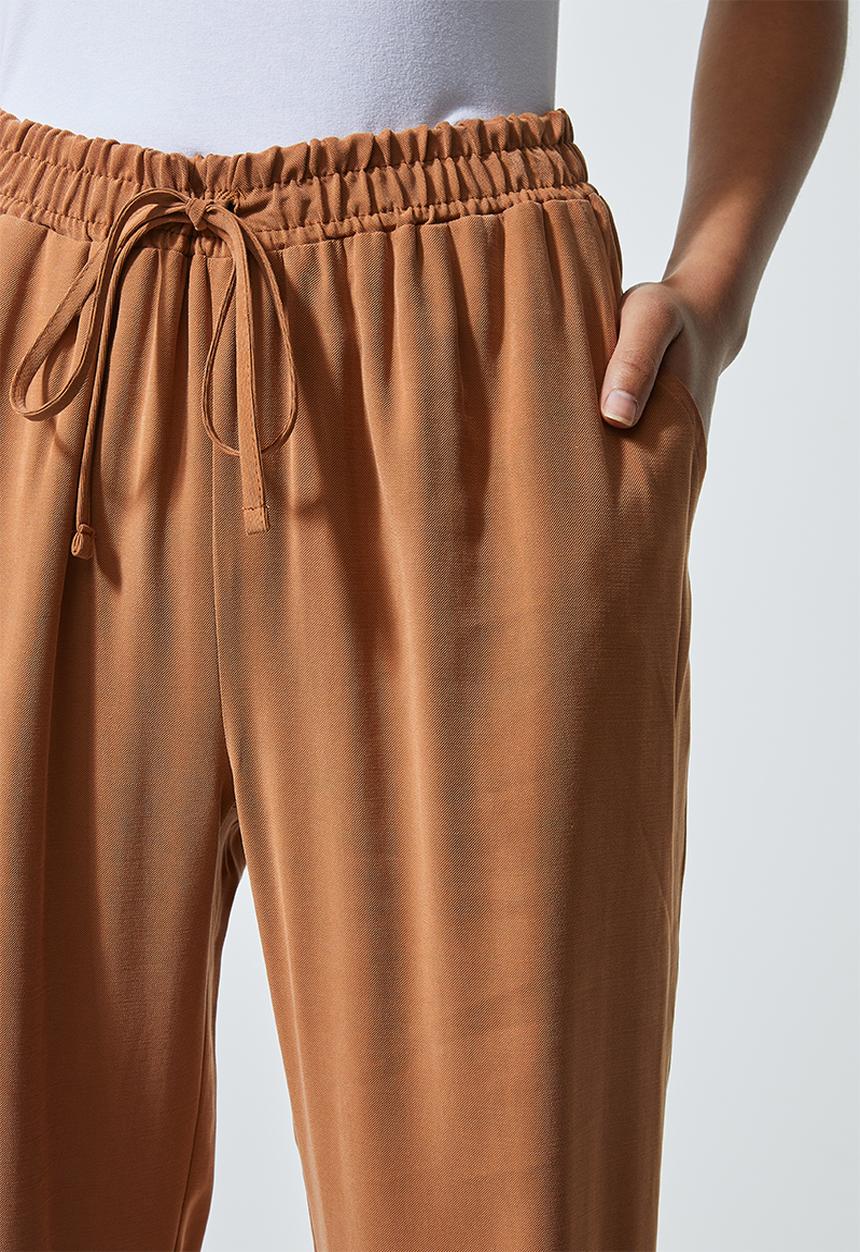 Superbalist - Premium jogger with elasticated cuff - brown