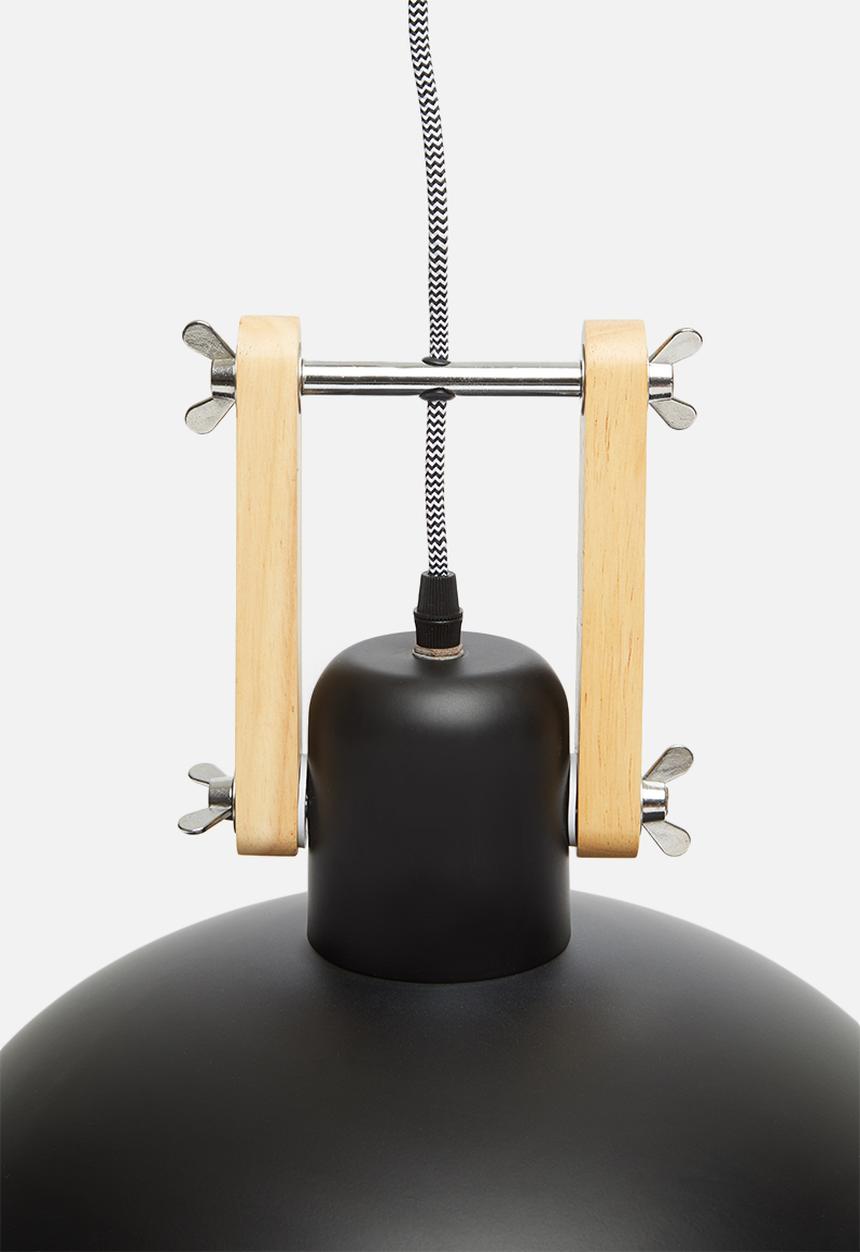 Sixth Floor - Metro pendant - black