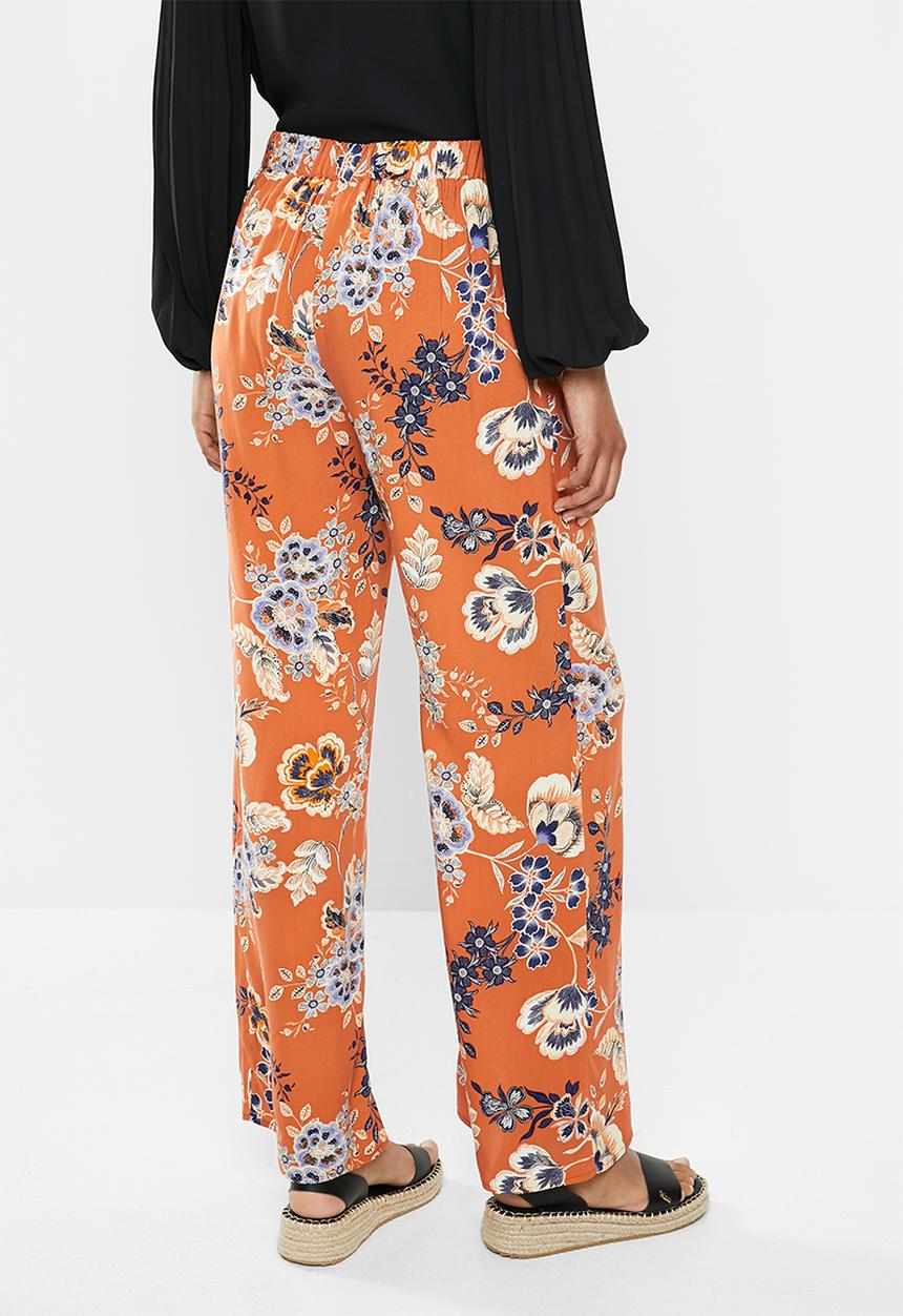edit - D-ring relaxed fit trouser - orange